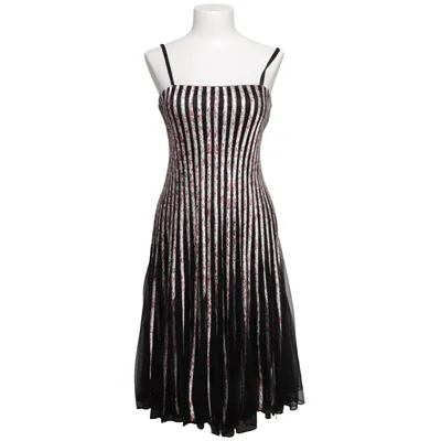 Jurk (Zwart, Meerkleurig) van Pink berry Polyester