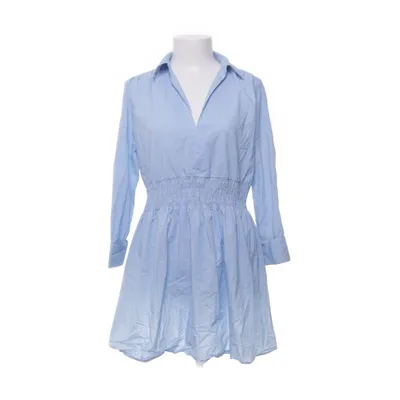 Klänning (Blå) från Zara Bomull, Elastan, Polyester