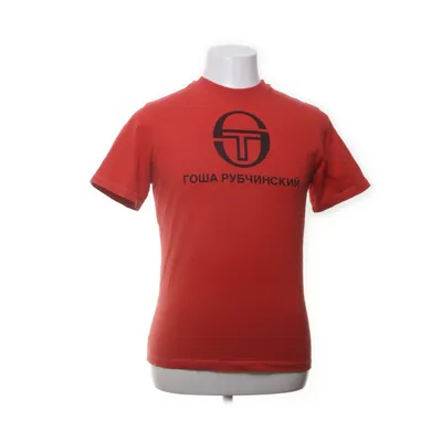 T-shirt (Rood) van Gosha Rubchinskiy Katoen