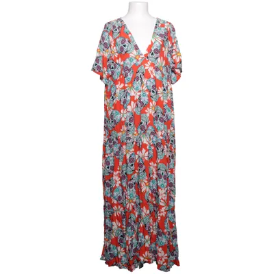 Maxi jurk (Rood, Meerkleurig) van Banditas from Marseille Viscose