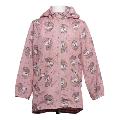 Jakke (Pink, Flerfarvet) fra H&M Polyester, Bomuld