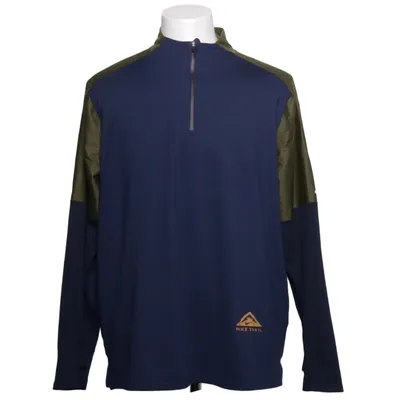 Trainingstop (Blauw, Groen) van Nike Trail Elastaan, Polyester