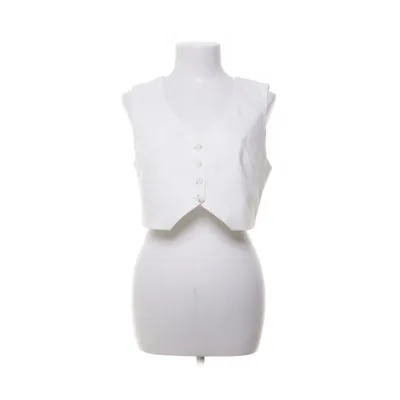 Kostymväst (Vit) från Bershka Polyester