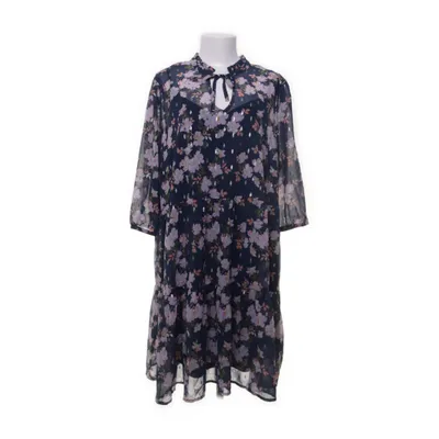 Klänning (Blå, Flerfärgad) från Zizzi Polyester