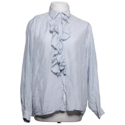 Bluse (Blau) von Nordiska Kompaniet Seide
