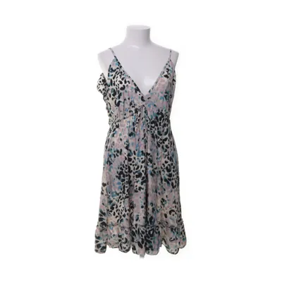 Dress (White, Multicolored) from Mandalay Polyester, Silk