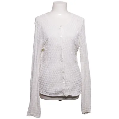 Strickjacke (Weiß) von Indiska Baumwolle