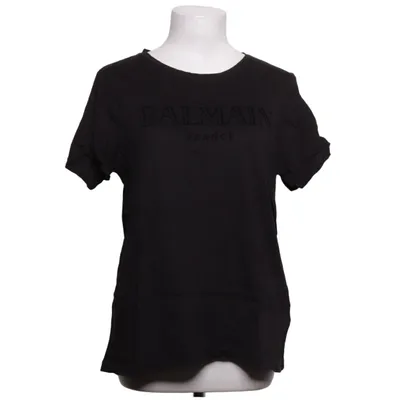 T-shirt (Zwart) van Balmain x H&M Katoen