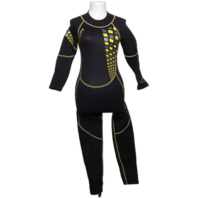 Våtdräkt (Svart, Gul) från Wasser Sport Profi 24 Nylon