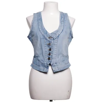 Denim vest (Blue) from Okay Cotton