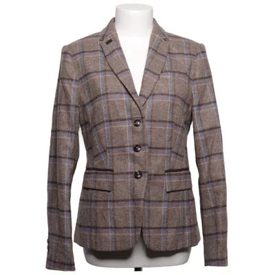 Blazer (Brown, Blue, Multicolored) from White Label Wool