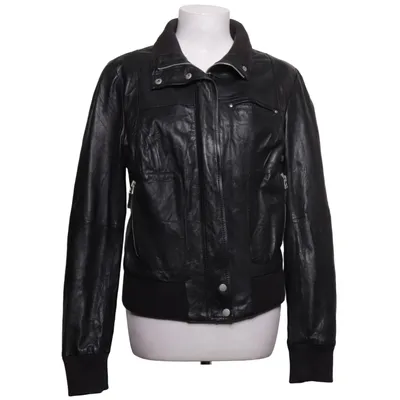 Veste en cuir (Noir) de Alvaro Cuir