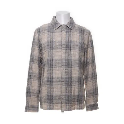 Skjorta (Vit, Blå, Orange) från Samsøe & Samsøe Bomull, Polyester, Viskos