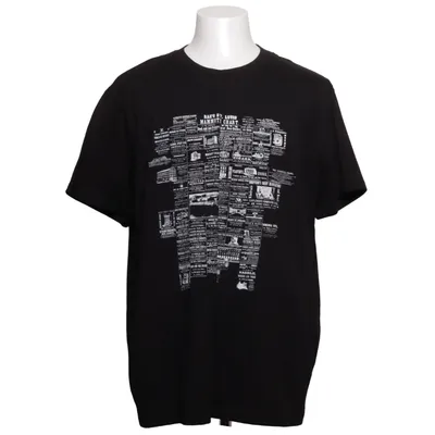 T-shirt (Zwart) van Carry Katoen, Elastaan