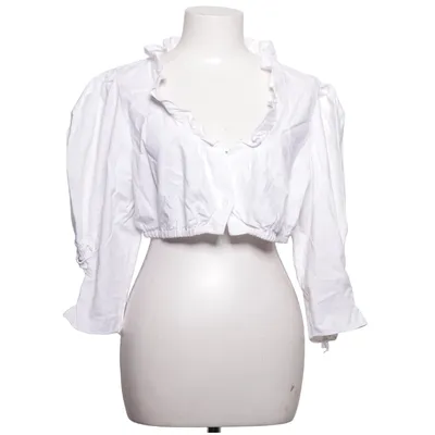 Dirndl blouse (White) from Hess Frackmann Cotton