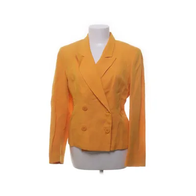 Blazer (Oranje) van Episode Acetaat, Linnen, Viscose