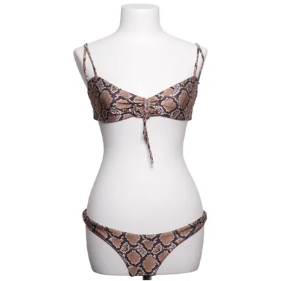 Bikini (Bruin, Zwart) van Janthee Elastaan, Polyester