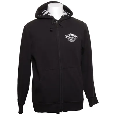 Hoodie (Black) from Jack Daniels Cotton, Polyester