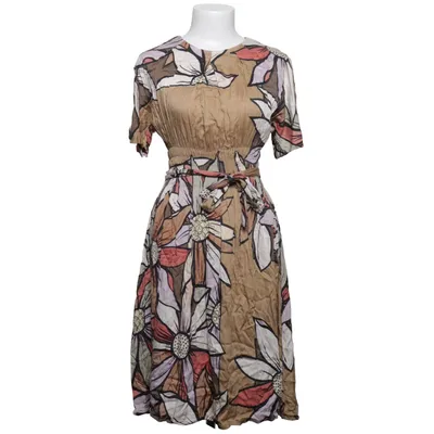 Wickelkleid (Beige, Mehrfarbig) von Magenta Elasthan, Viskose