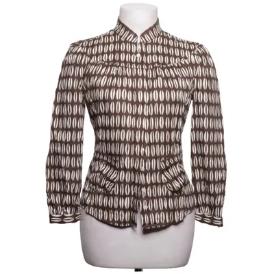 Blouse (Bruin, Wit) van Hoss Homeless Katoen