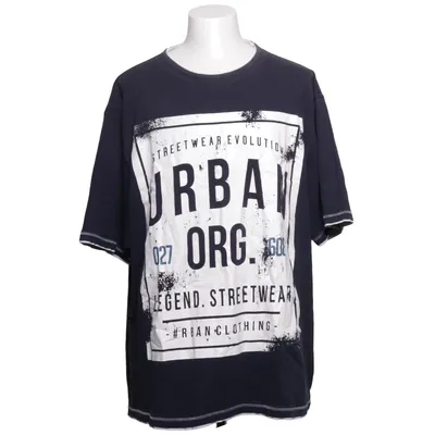 T-shirt (Bleu, Blanc) de Infinity Coton