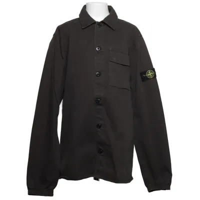 Overshirt (Green) from Stone Island Junior Cotton, Elastane