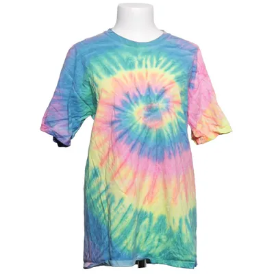T-shirt (Bleu, Rose, Jaune) de Colortone Coton