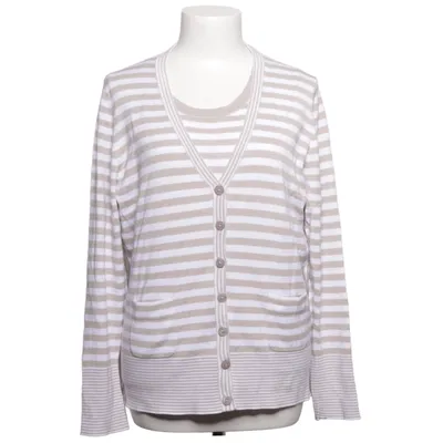 Twinset (Beige, Wit) van Cassani Elastaan, Polyamide, Viscose