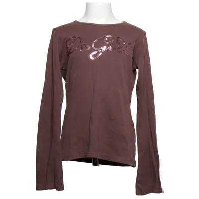 T-shirt à manches longues (Marron) de H&M Dubster Coton