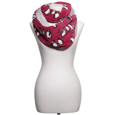 Infinity scarf (Rød, Grå, Hvid) fra Vera Bradley Polyester