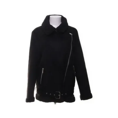 Shearling jas (Zwart) van Crocker Polyester
