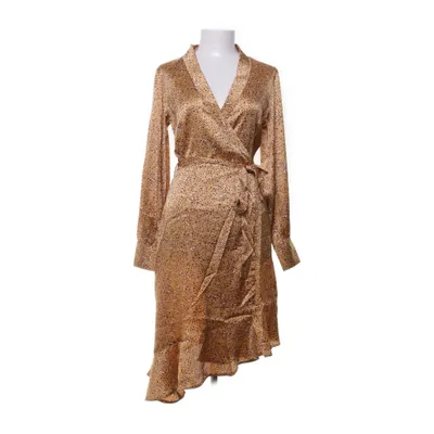 Omlottklänning (Beige, Brun, Vit) från Influence Polyester