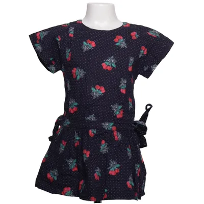 Klänning (Blå, Röd, Grön) från Polarn & Pyret