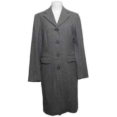 Frakke (Grå) fra Massimo Dutti Woman Nylon, Viscose, Uld