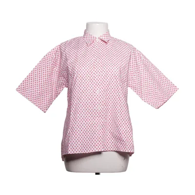 Chemise à manches courtes (Rouge, Blanc) de Caliban Coton, Élasthane