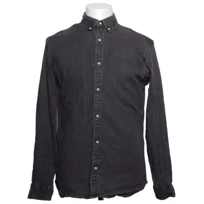 Denim blouse (Grijs) van Jack & Jones Jeans Intelligence Katoen, Elastaan