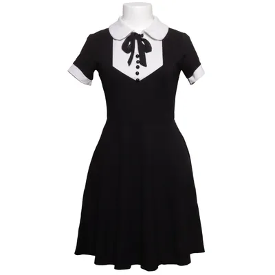 Dress (Black, White) from Jawbreaker Elastane, Polyester, Viscose