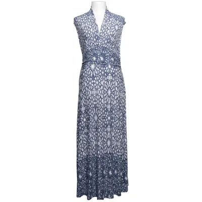 Maxikleid (Blau, Weiß) von Heine Elasthan, Viskose