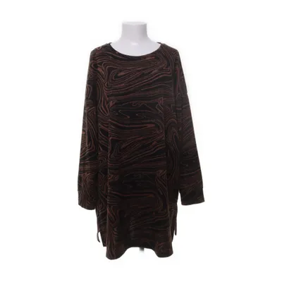 Klänning (Brun, Svart) från Yours Elastan, Polyester, Viskos