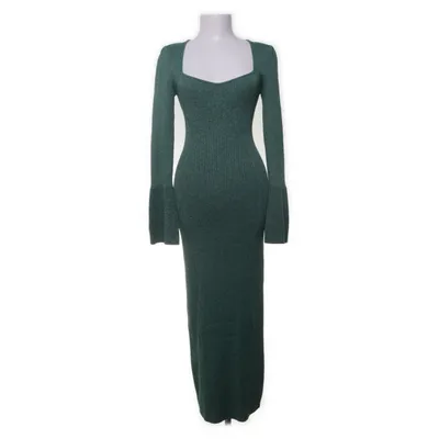 Robe longue (Vert) de Adoore Nylon, Viscose