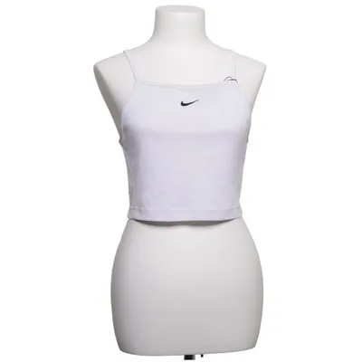 Crop top (Hvid) fra Nike Bomuld, Polyester