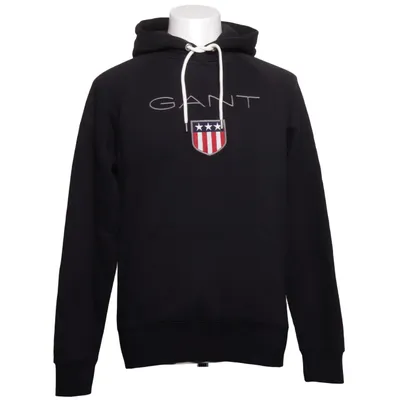 Huvtröja (Svart) från GANT Bomull, Polyester