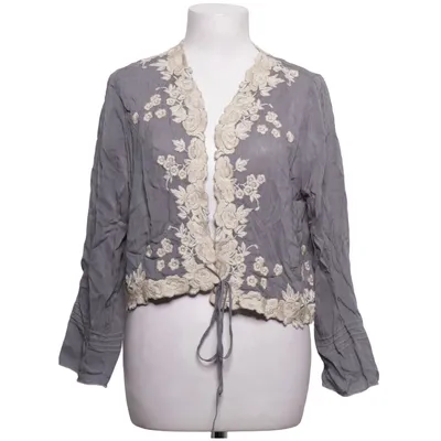 Slå om-cardigan (Grå, Beige) fra Johnny Was Viscose