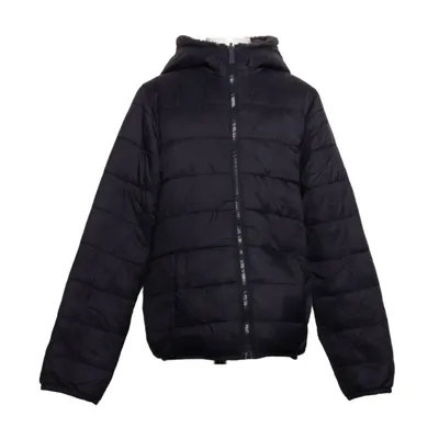 Veste d'hiver (Bleu) de Abercrombie & Fitch Fausse fourrure, Nylon