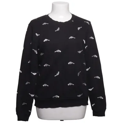 Sweatshirt (Black, White) from Zoe Karssen Cotton, Polyester