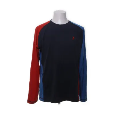 Långärmad t-shirt (Blå, Röd) från Peak Performance Merinoull