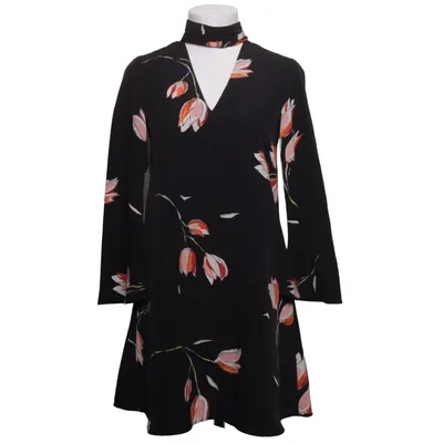 Dress (Black, Multicolored) from Zara Basic Collection Polyester