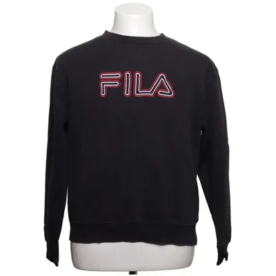 Sweatshirt (Noir) de Fila Coton, Polyester