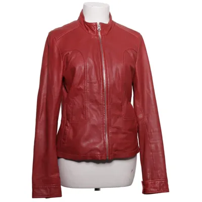 Leren jack (Rood) van Freaky Nation Leer, Polyester