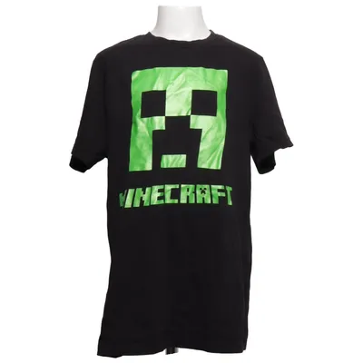 T-shirt (Black) from Minecraft Cotton